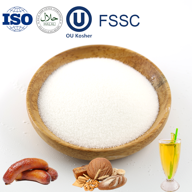 China Aditivos alimentares encapsulavam partículas de ácido de citrix revestimento ácido cítrico de anidro para gummy