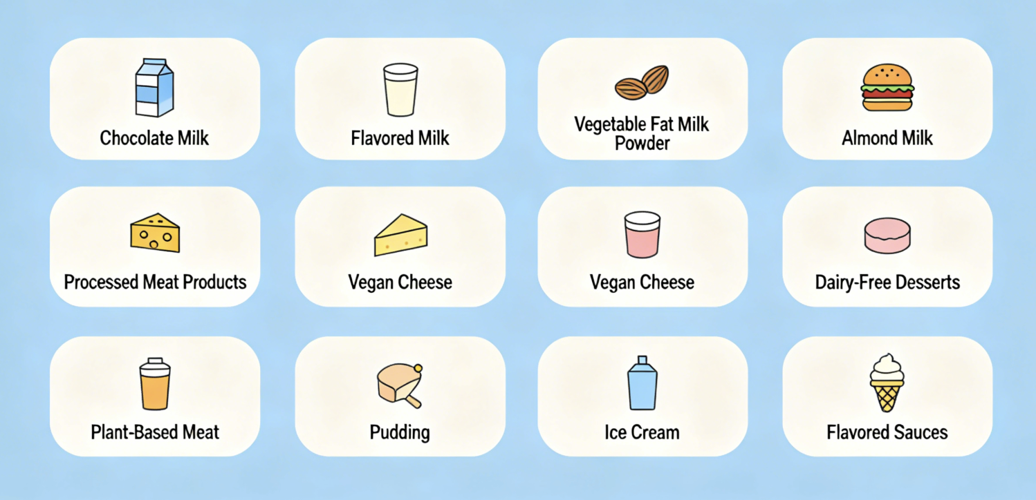 Alimentos Comuns Com Carragenina